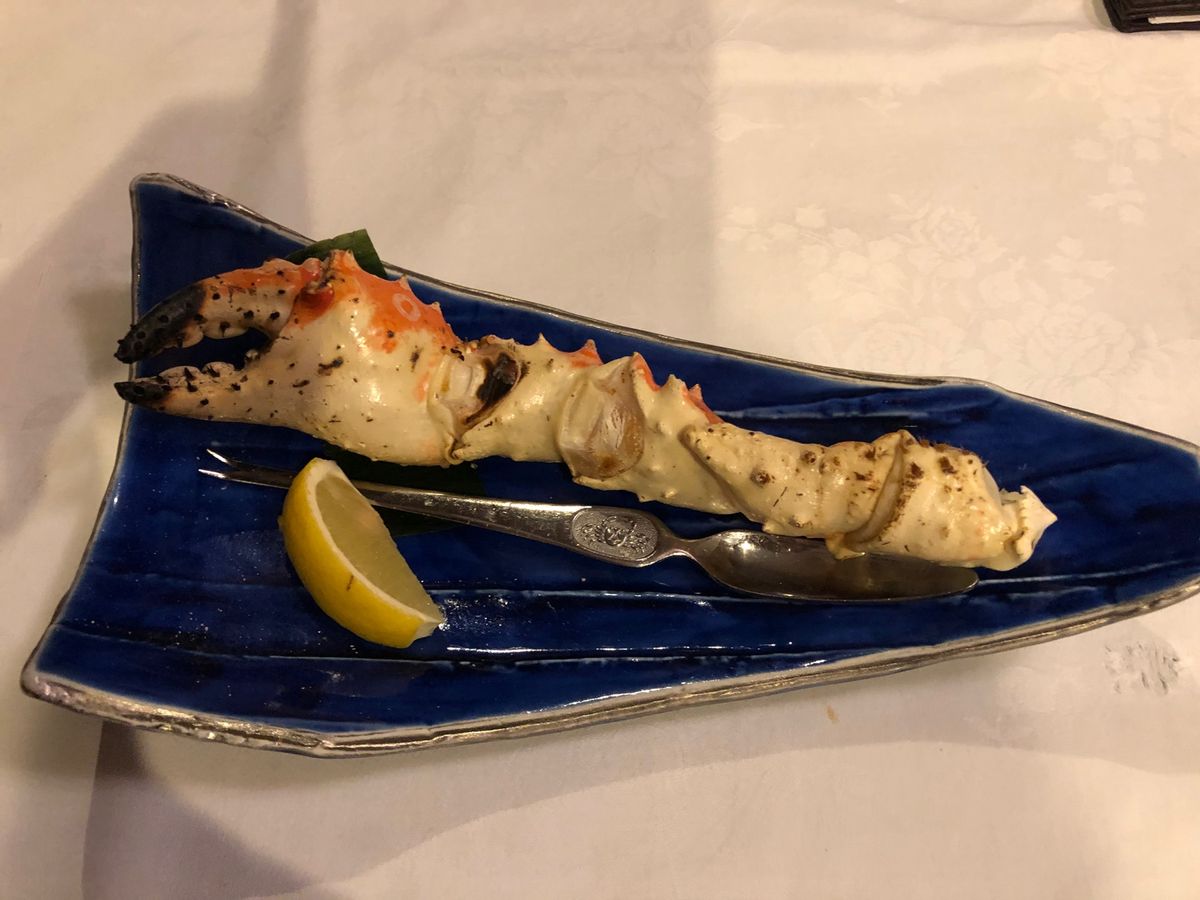 最高のお食事、美味しい海の幸に感謝😆✨