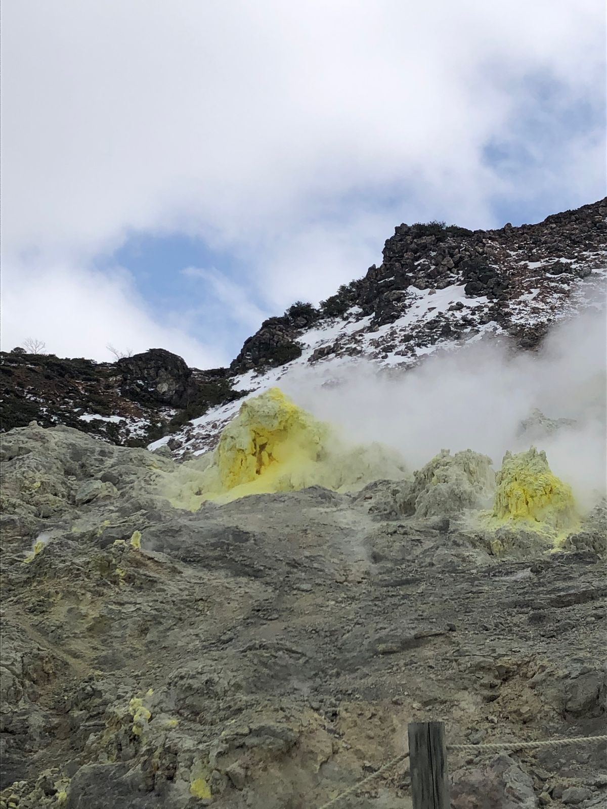 阿寒湖のワカサギは苦味、臭みがなくて最高😋
久しぶりの硫黄山