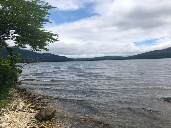 日本・北海道「阿寒湖　今年2度目のヤイタイ島」の写真