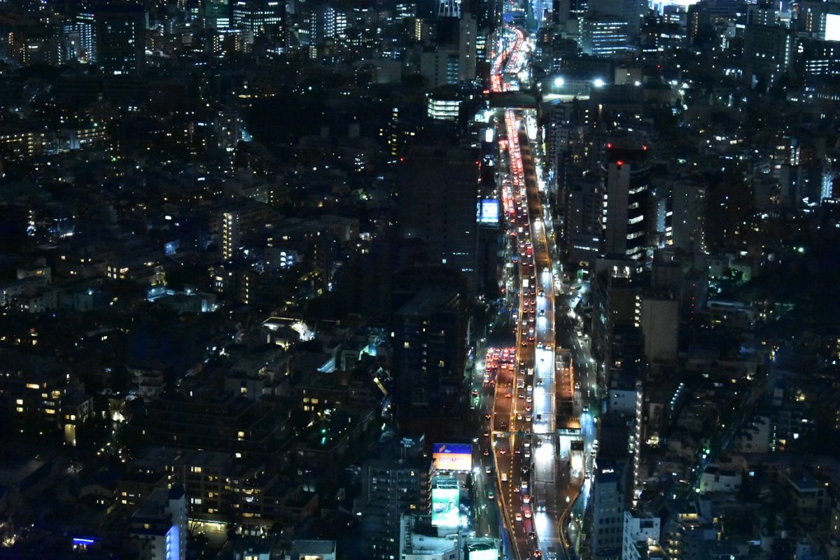 森ビルからの夜景