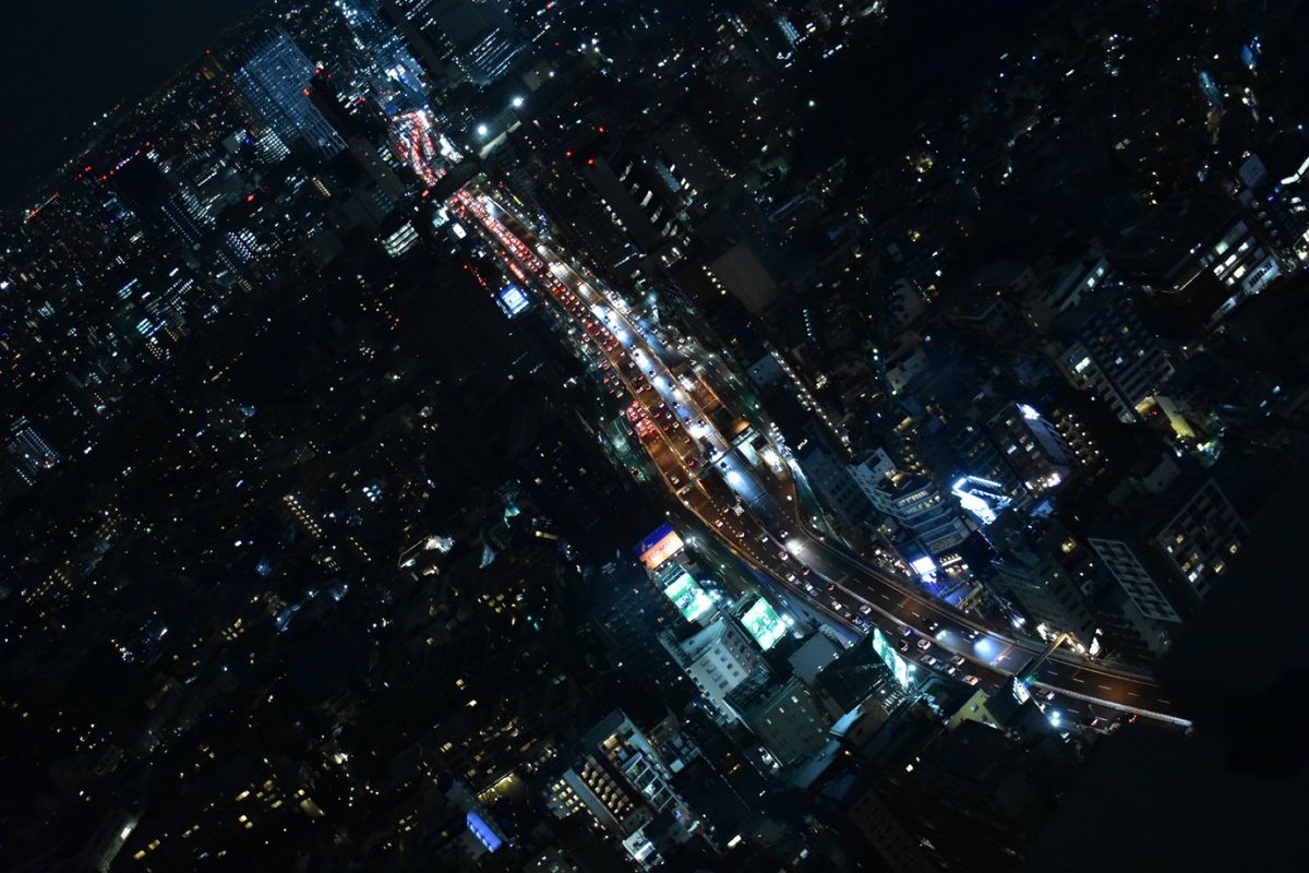 森ビルからの夜景