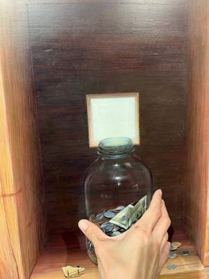 トリックアート美術館。
これが全て平面図なんて信じられません！