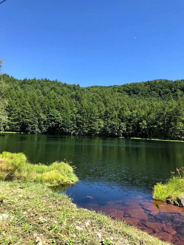日本・長野県「御射鹿池」の写真