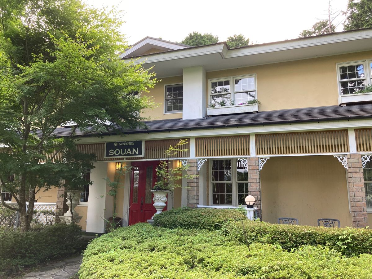 宿泊はオーベルジュにしました。いつも宿泊するところが満室で、ネットで探した...