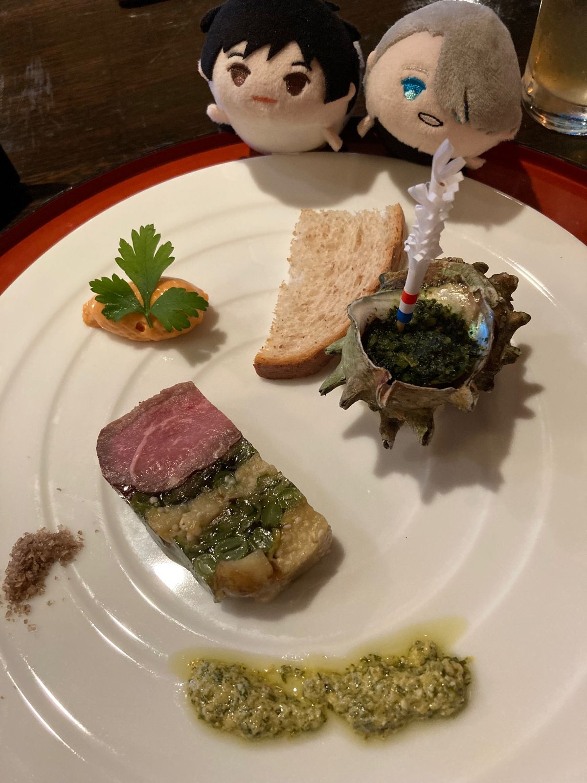 オーベルジュだけあって、食事はめっちゃ美味しい‼️
実は…サザエが苦手なん...