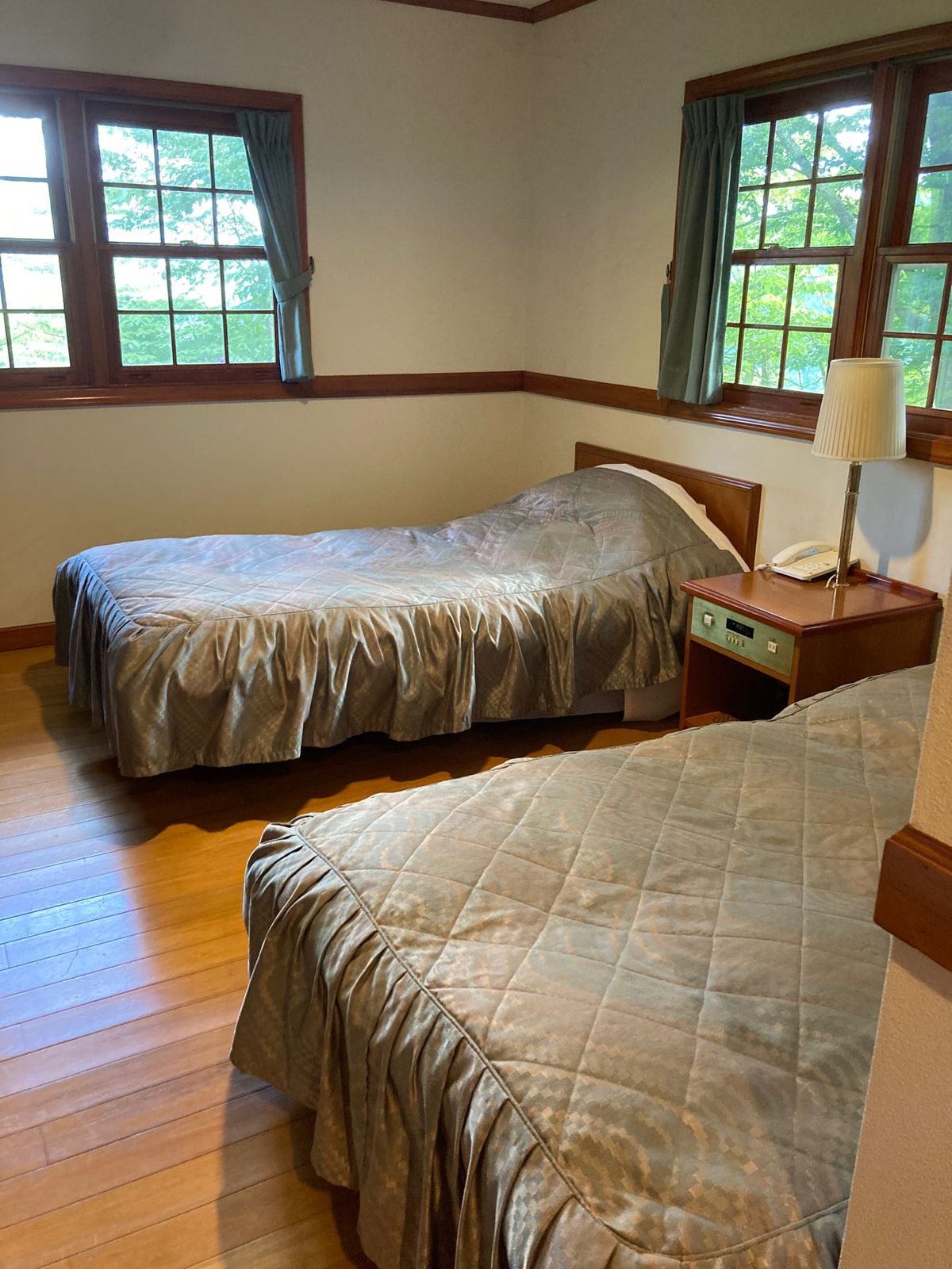 宿泊はオーベルジュにしました。いつも宿泊するところが満室で、ネットで探した...