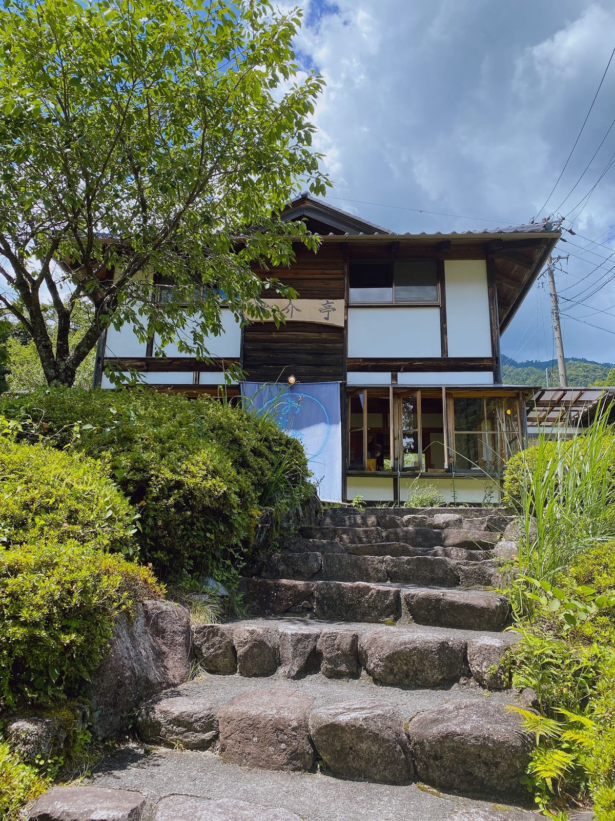 南木曽⛰桃介亭でお蕎麦