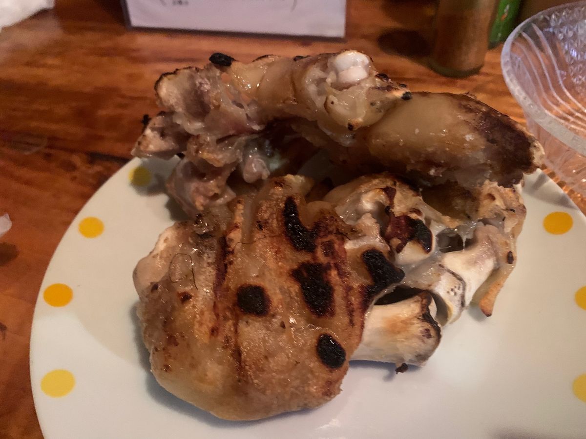 レンタカーを返却し
今日も栄町市場

予約したのは　あだん本店
串焼きの有...