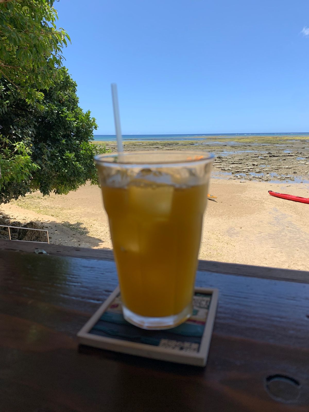 浜辺の茶屋でひと休み

奥武島にてんぷらを食べに行く予定なので
こちらでは...