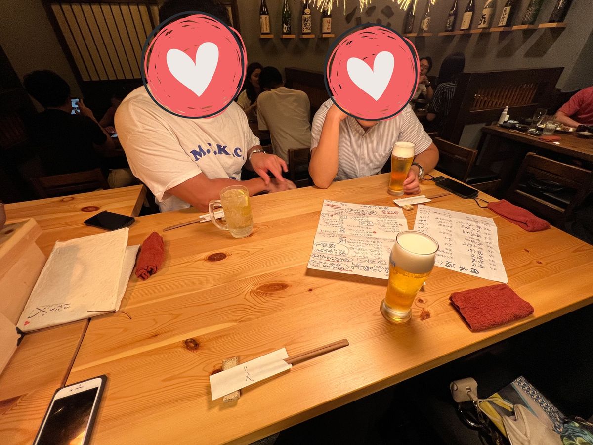 仕事後に仲良しの社員と夕飯へ🚶‍♀️🚶🚶‍♂️

ゴハン行ける時間があるか...