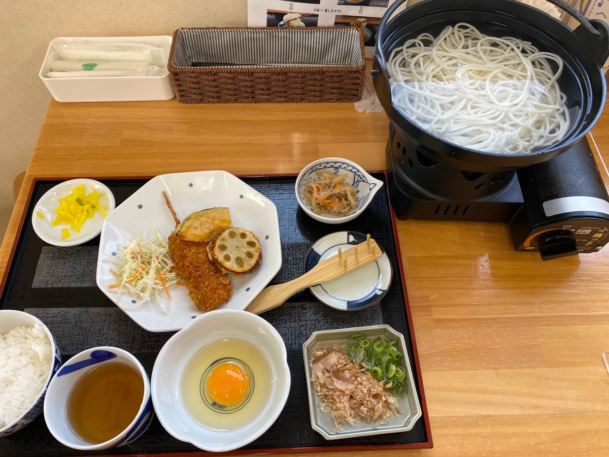 五島うどん！
おっどん亭さんでいただきました！