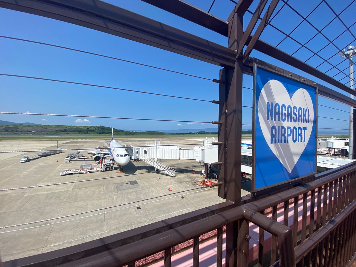 長崎空港でトランジット！