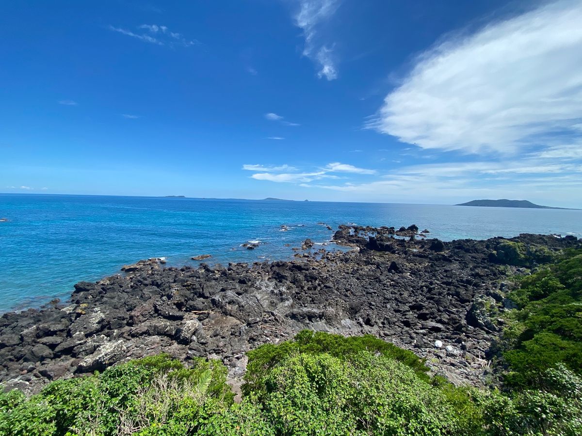 鐙瀬溶岩海岸！
