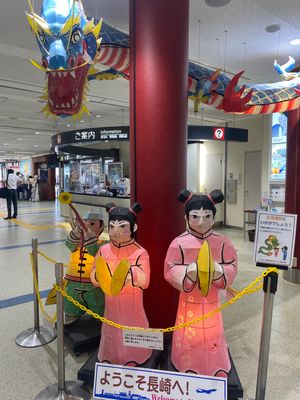 長崎空港でトランジット！