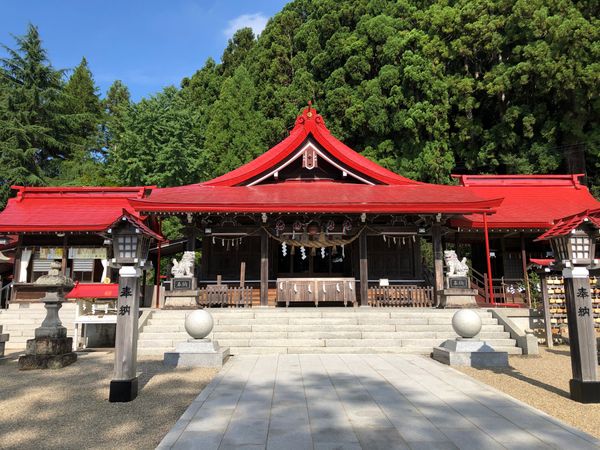 日本・宮城県「金蛇水神社」の写真