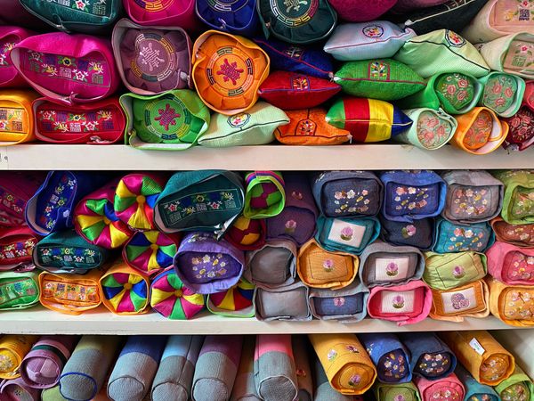 大韓民国 (韓国)・ソウル「韓国🇰🇷」の写真：韓国旅4日目。
南大門市場へ。彩り豊かな...