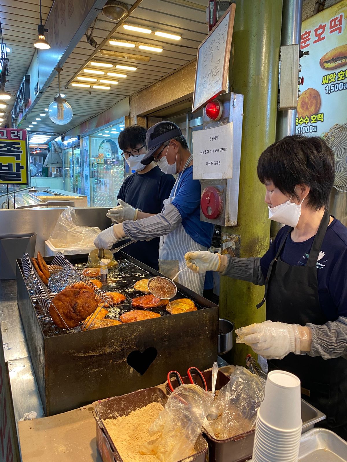 韓国旅3日目は朝から望遠市場へ。
