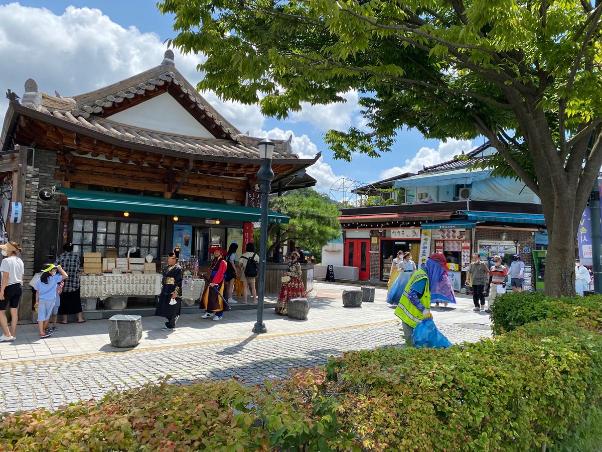 全州満喫し、KTXでソウルへ。