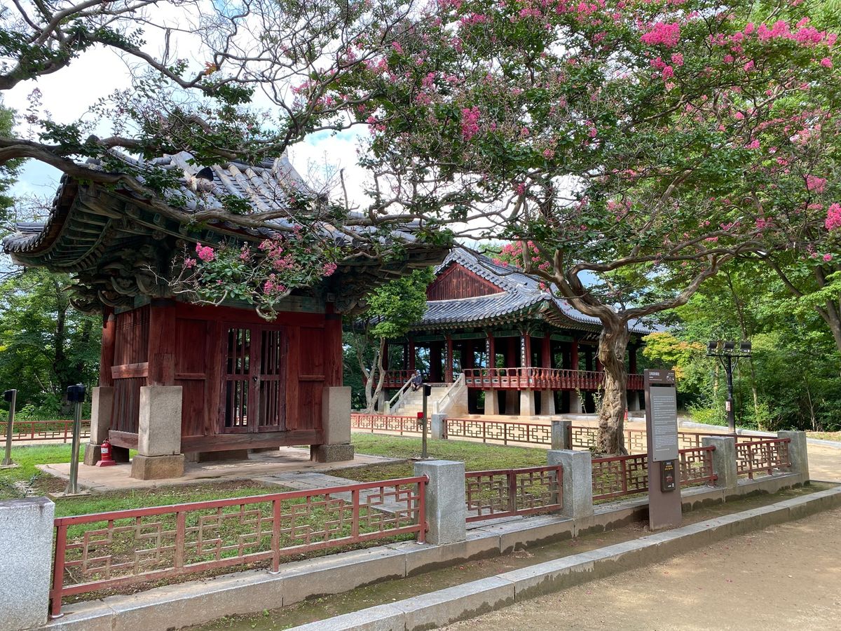 全州韓屋村の街並みを見学。