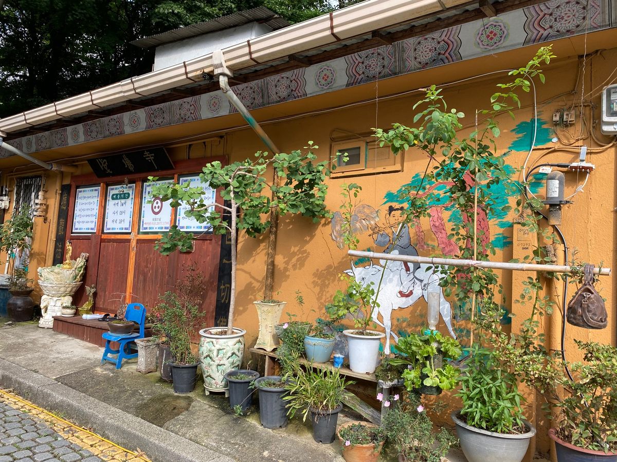 全州韓屋村の街並みを見学。