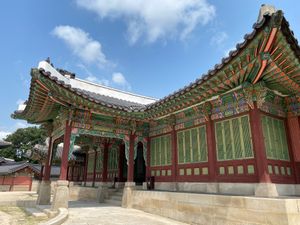 景福宮とあとは、世界遺産に登録されている昌徳宮へ。