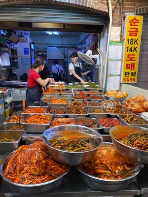 韓国旅3日目は朝から望遠市場へ。
