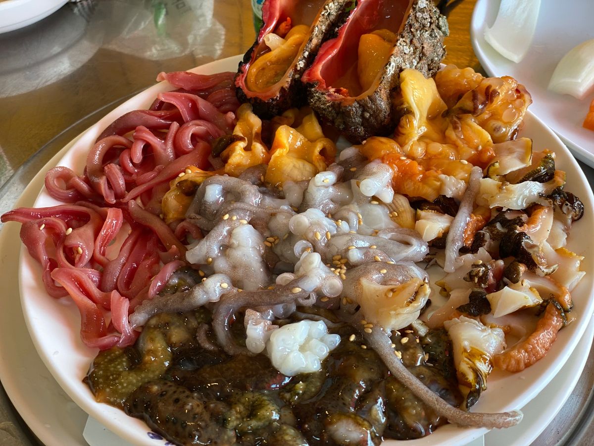 8月5日、韓国旅8日目。
ソウルから釜山へ。　
ヨンドで海鮮三昧。