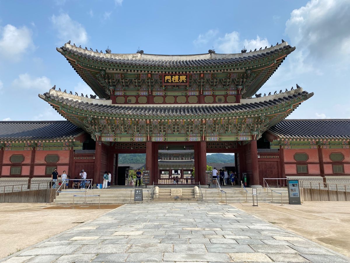 8月4日、韓国旅7日目。
朝から景福宮へ。
