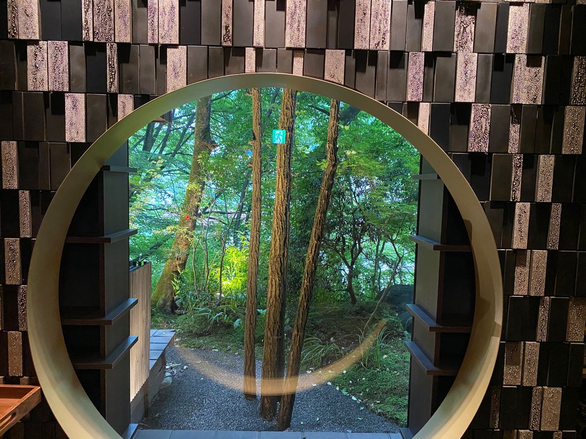 積善館のラウンジ☕️
素敵✨