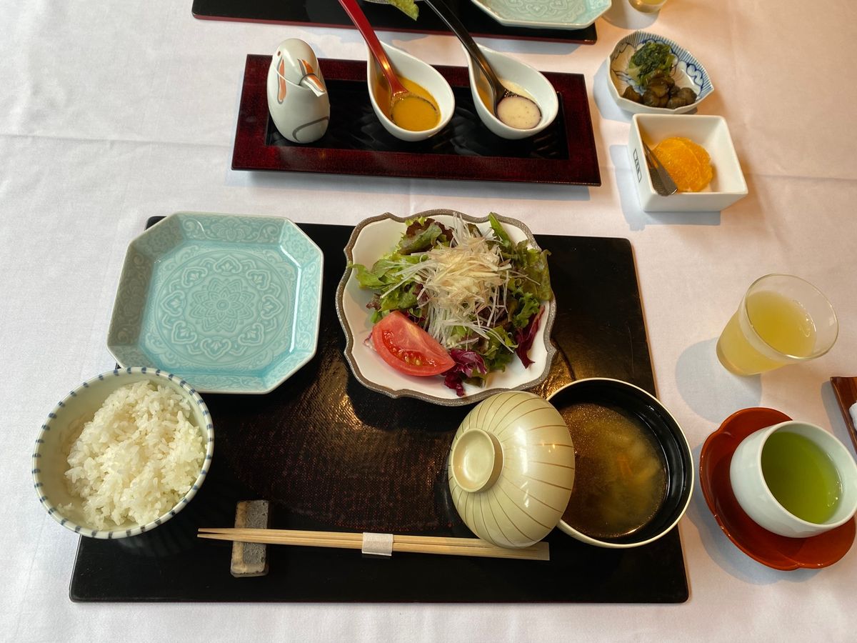 山水亭朝食
とっても美味しかった😆