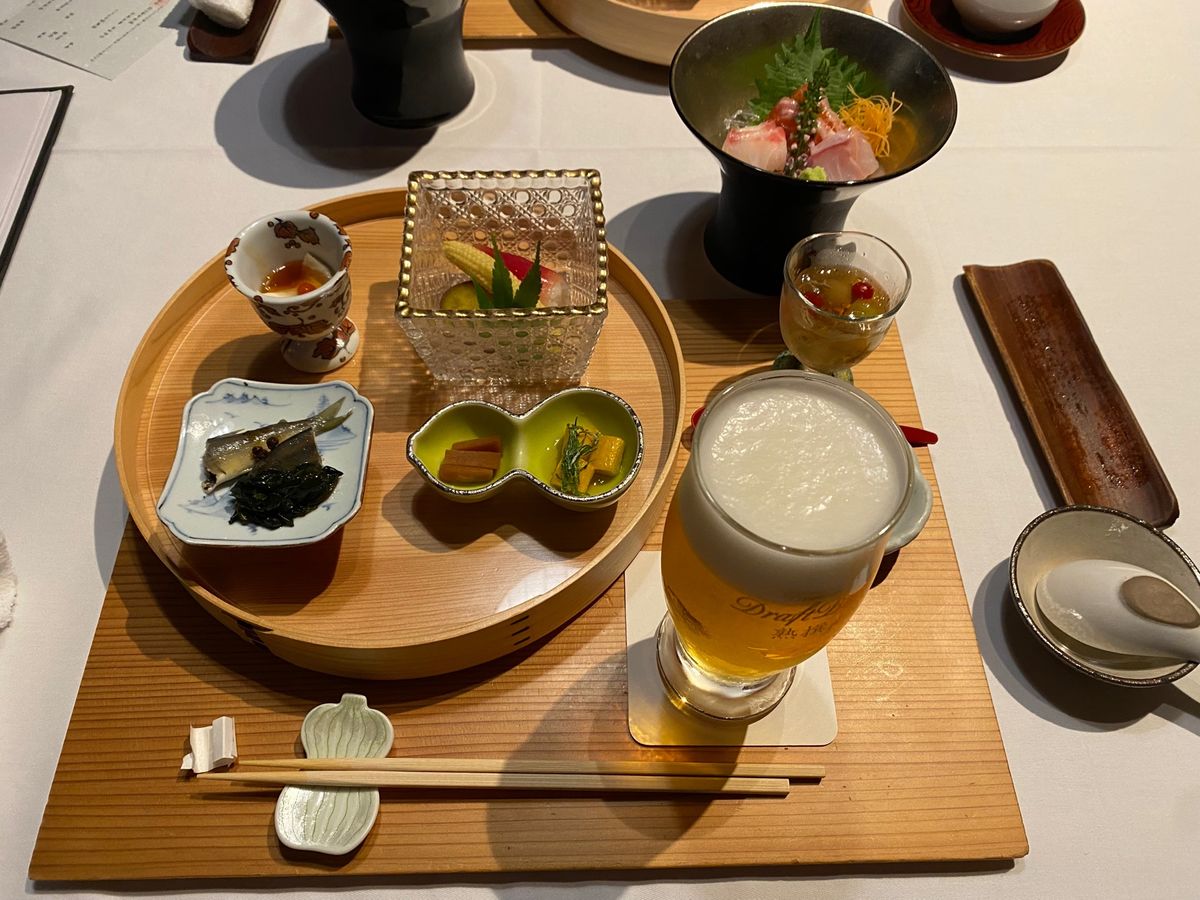 山水亭夕食その2
日本酒に移行