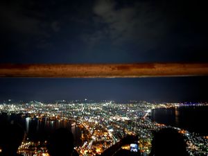 函館夜景が観れました❗️ラッキー