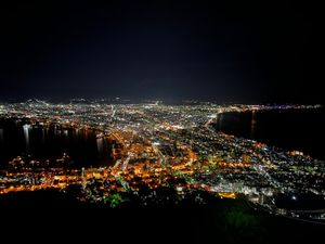函館夜景が観れました❗️ラッキー
