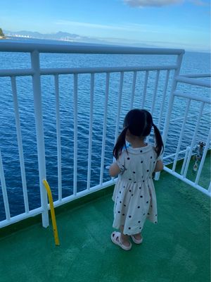 はじめてのフェリー🛳