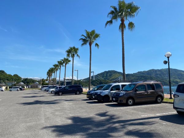 日本・愛媛県「今治」の写真：しまなみ海道〜伯方島
娘ははじめてのソフ...