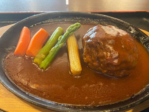 日本・徳島県「高知旅！」の写真：土佐和牛のハンバーグ！

とさ市場さんで...