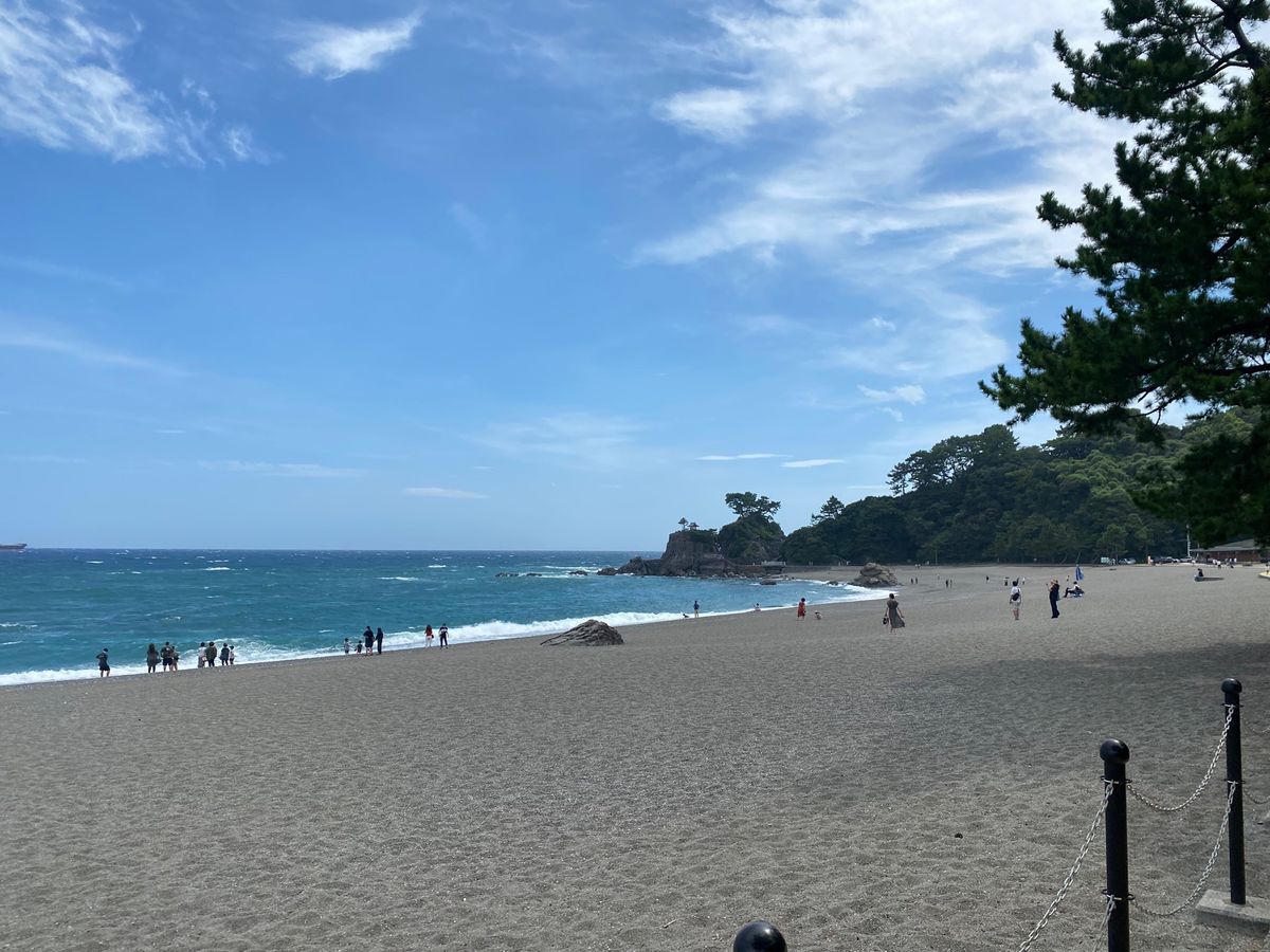 桂浜！
龍馬像！
天気良くて最高！