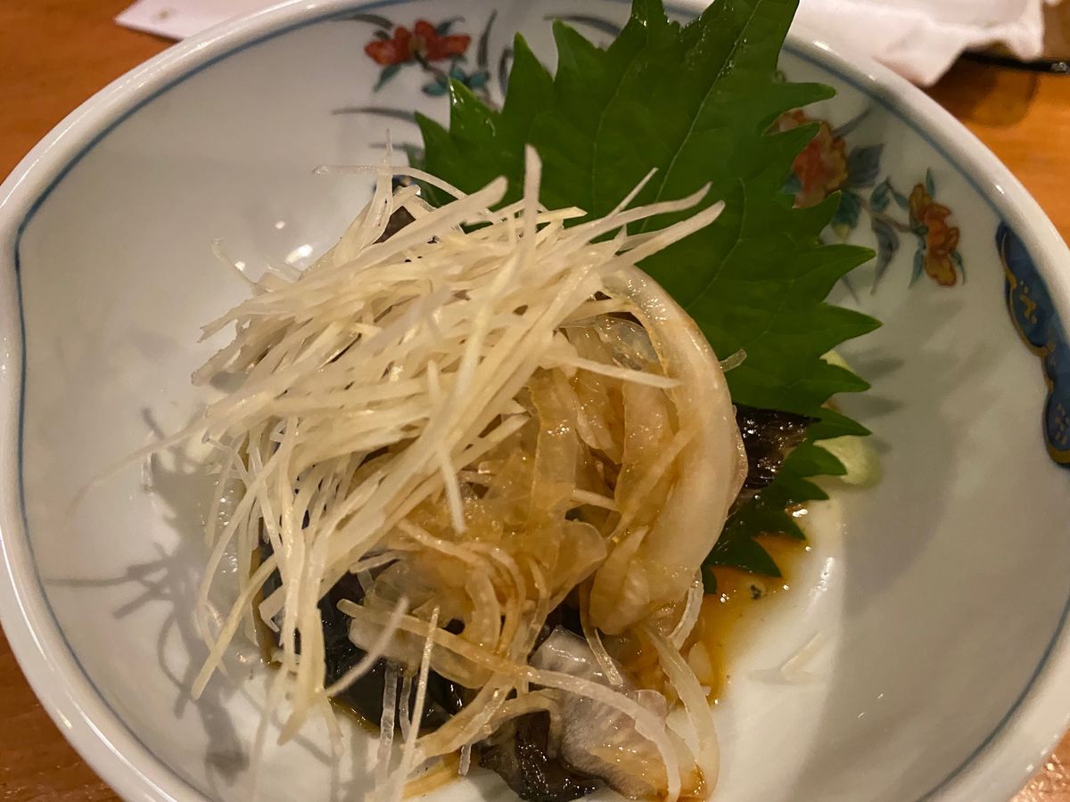 高知といえば、かつおの藁焼き！
茄子の藁焼きも！
たたき亭さんで頂きました！