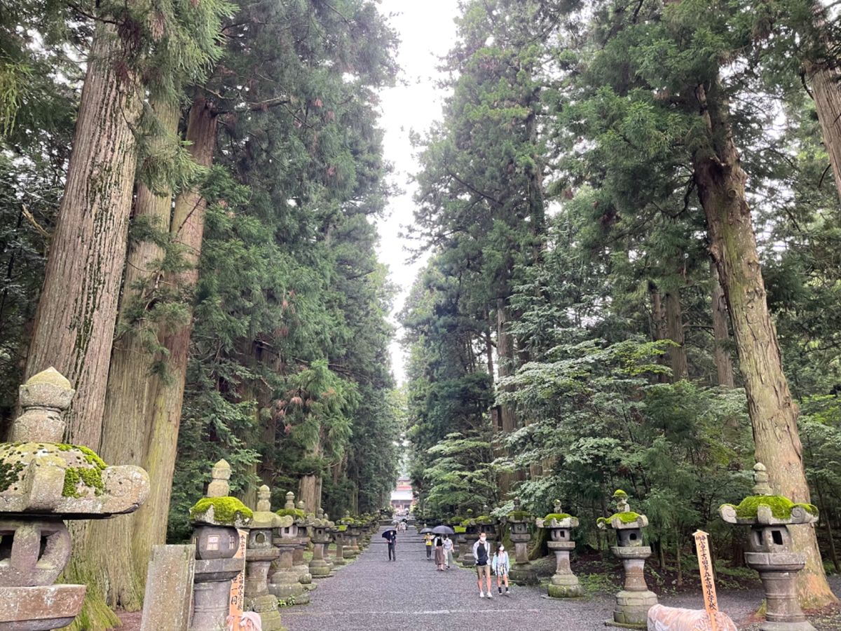 北口本宮富士浅間神社。厳かな雰囲気でした。