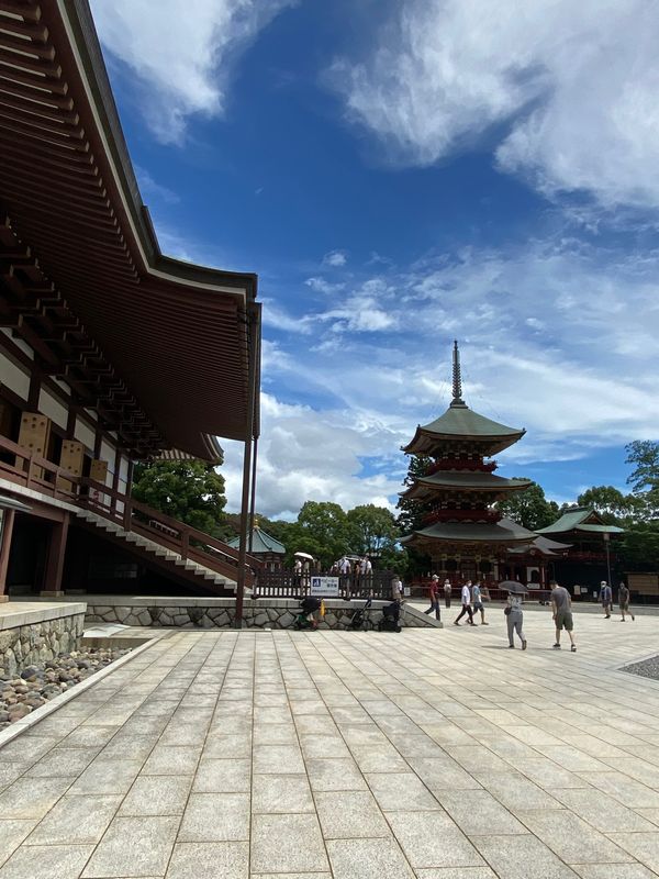 日本・千葉県「山の日なので成田山へ」の写真