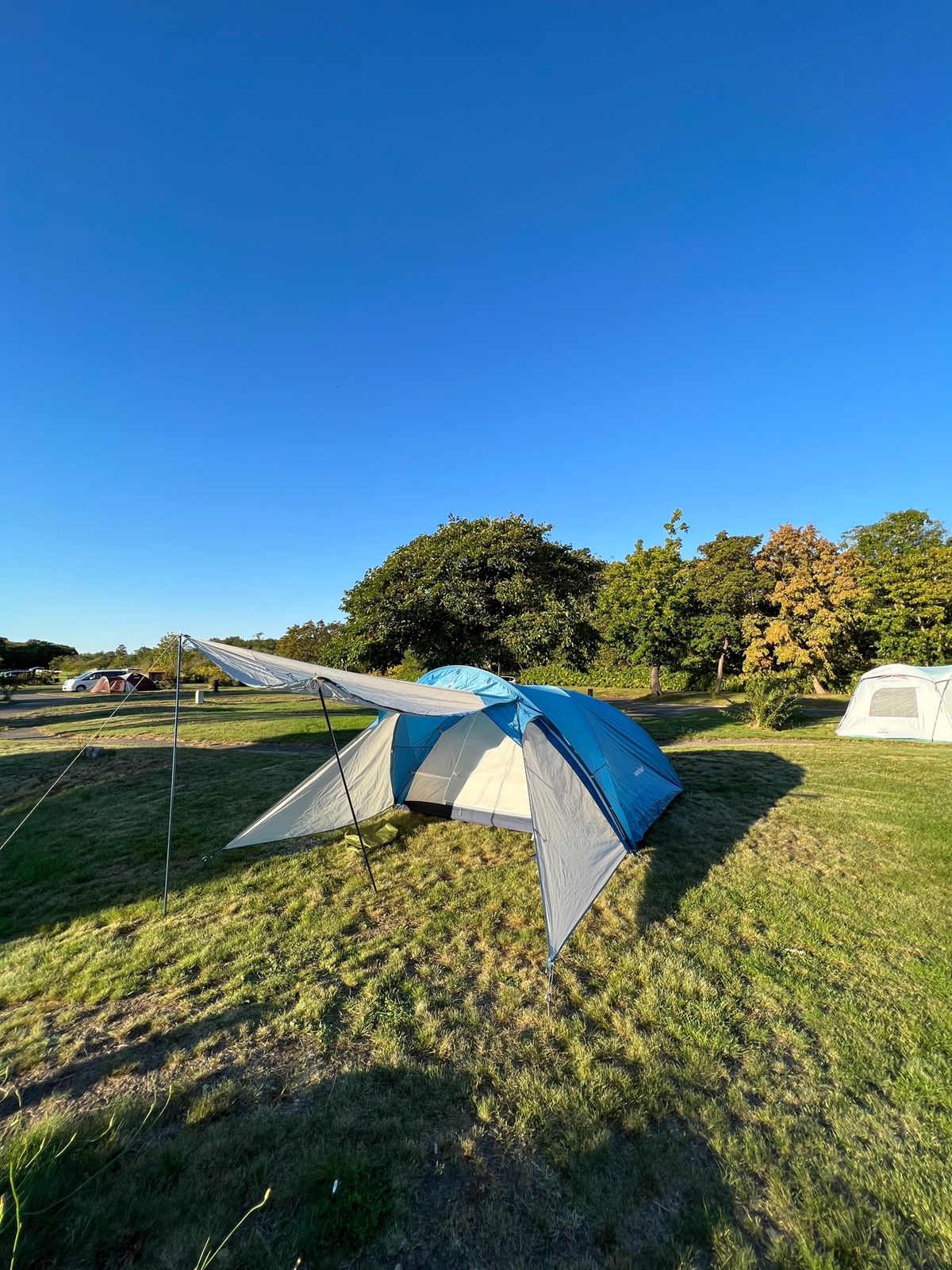 漁船クルーズの後は『増毛リバーサイドパークオートキャンプ場』でテント設営！...