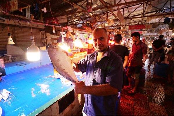 バングラデシュ・Chittagong「バングラデシュ出張1」の写真：海鮮も有名