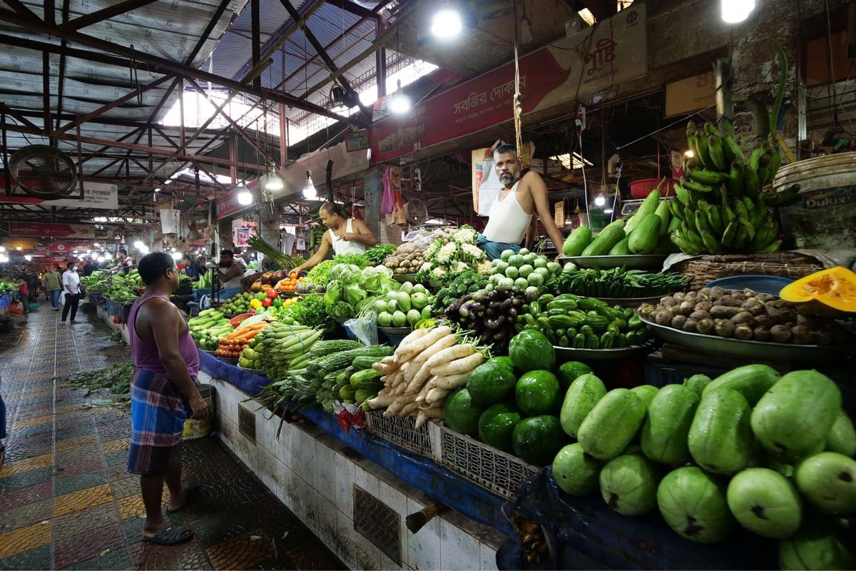 チョットグラムの市場