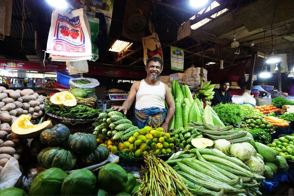 バングラデシュ・Chittagong「バングラデシュ出張1」の写真：チョットグラムの市場