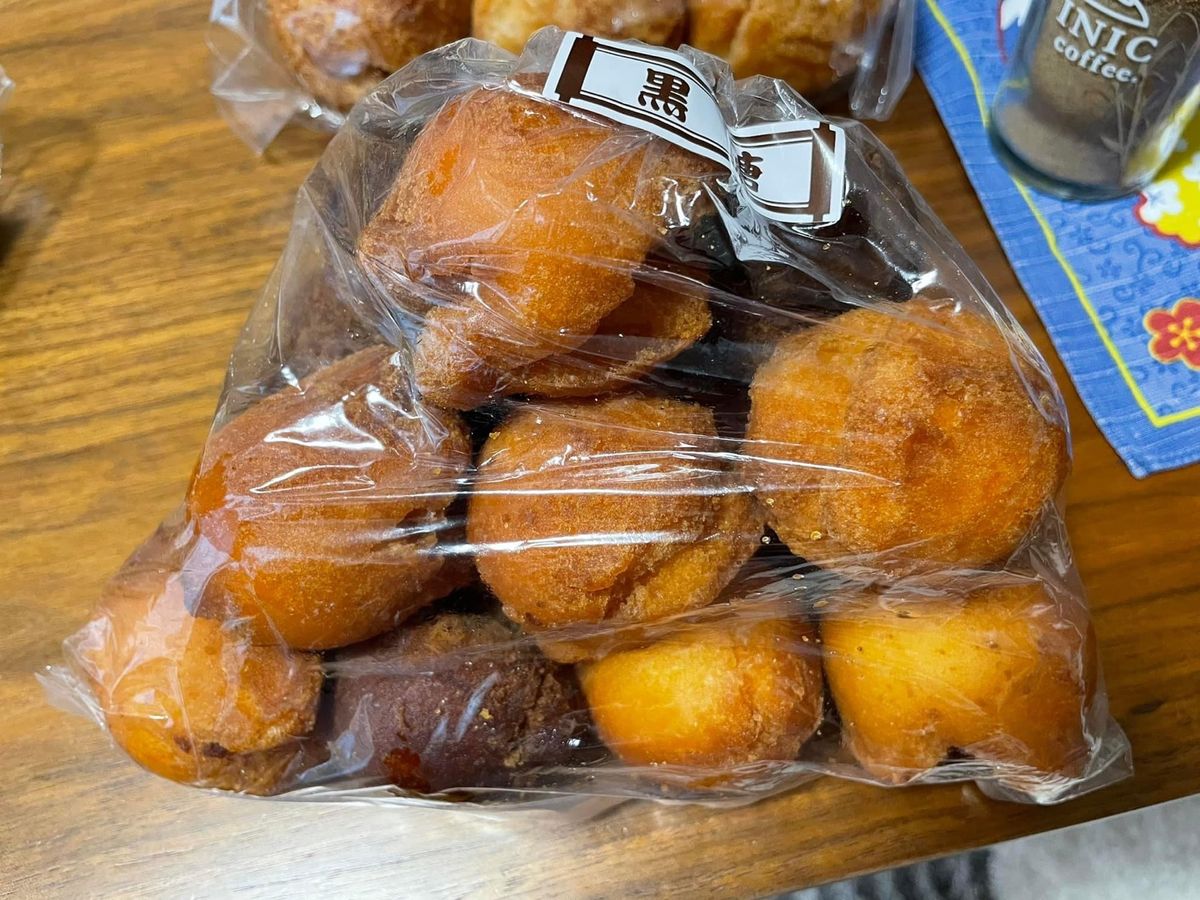 サータアンダギーがっつり