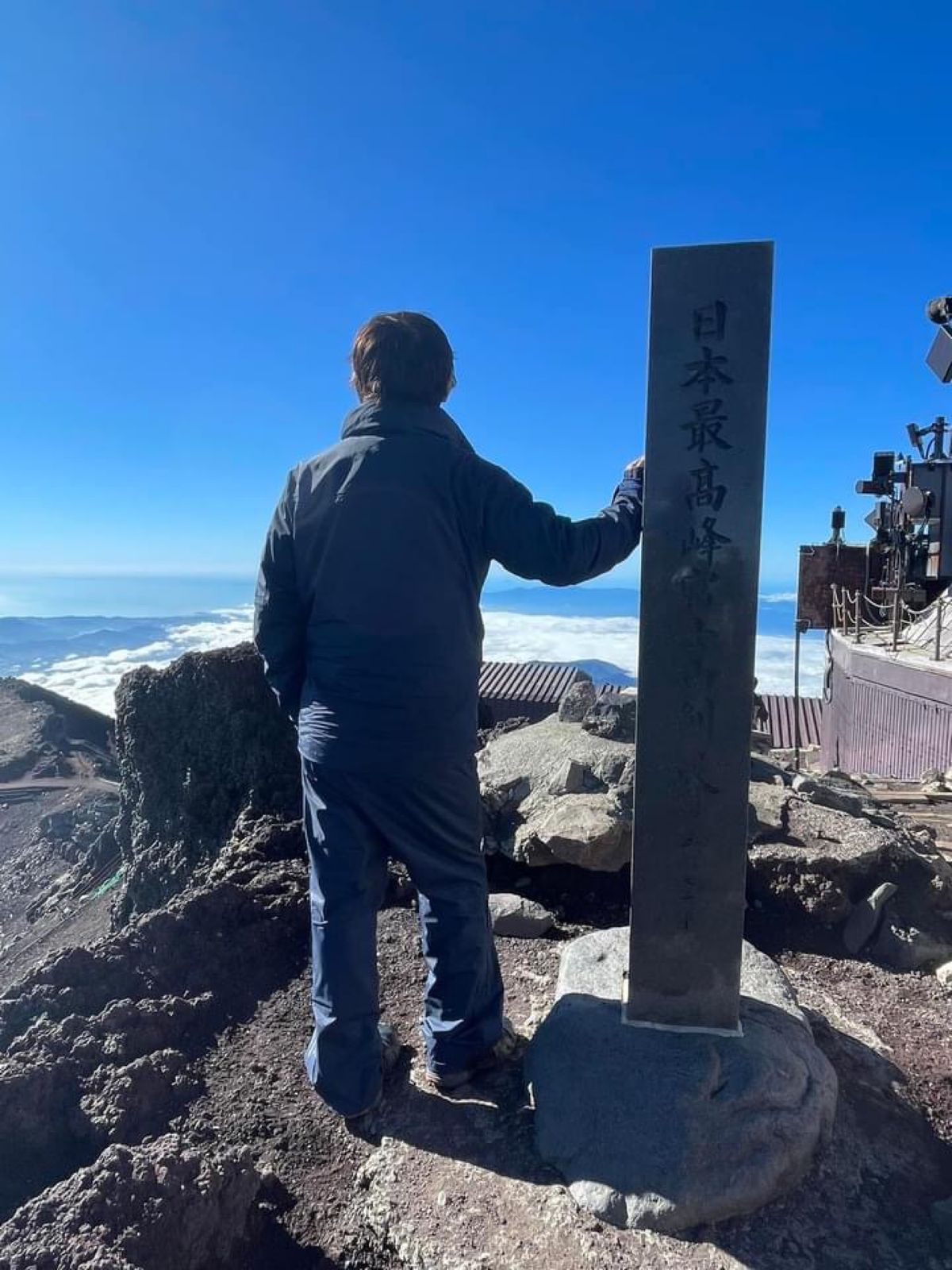 富士最高峰　剣ヶ峰