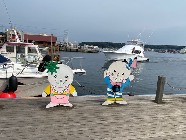 日本・神奈川「三浦半島一泊二日2022」の写真：三崎の市場
ソフトクリームも美味しかった😁