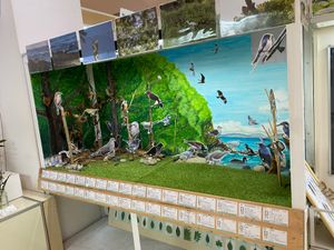 観音崎公園
博物館で東京湾の生き物をいろいろ見られました
手作りの展示説明...