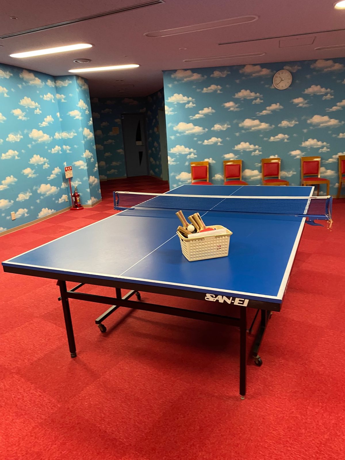 かんぽの宿九十九里
卓球ができて
親子で卓球しました🏓😁
中年娘と
シニア...