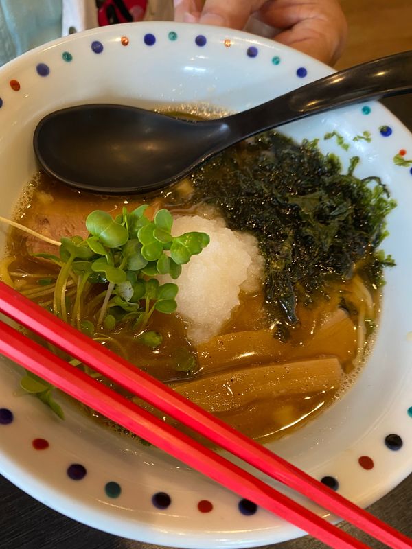 日本・千葉県「房総一泊二日銚子方面2022」の写真：麺屋　潮
秋刀魚の出汁をメインにしたラー...